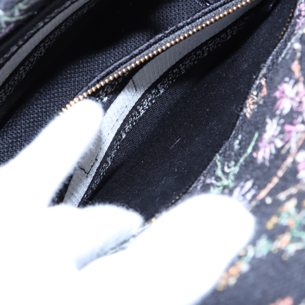 Pre-Loved Dior Medium Embroidered Canvas Herbarium Lady D Lite - Picture 6 of 10